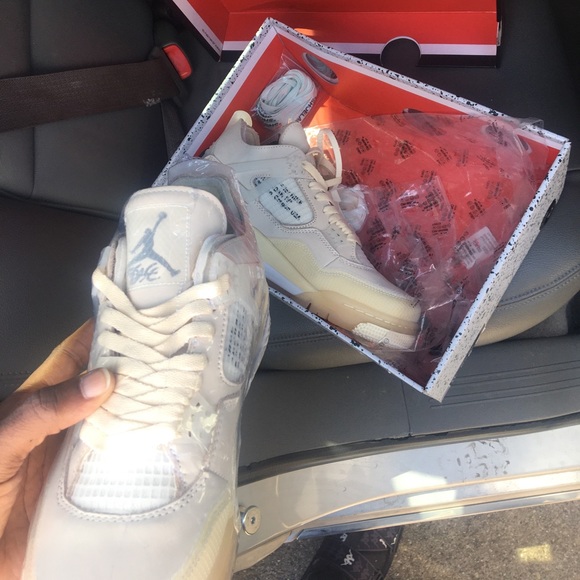 Jordan Sail 4s Off-White - Picture 2 of 2